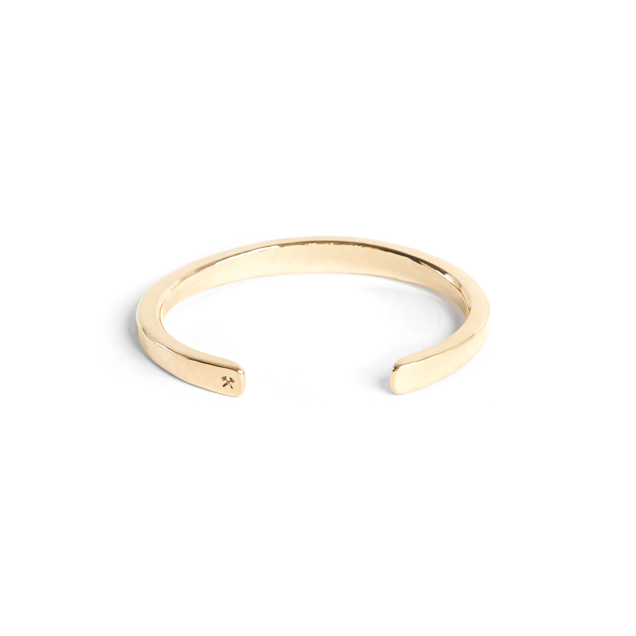 Heavyweight Workshop Cuff / Solid Gold - Image 3