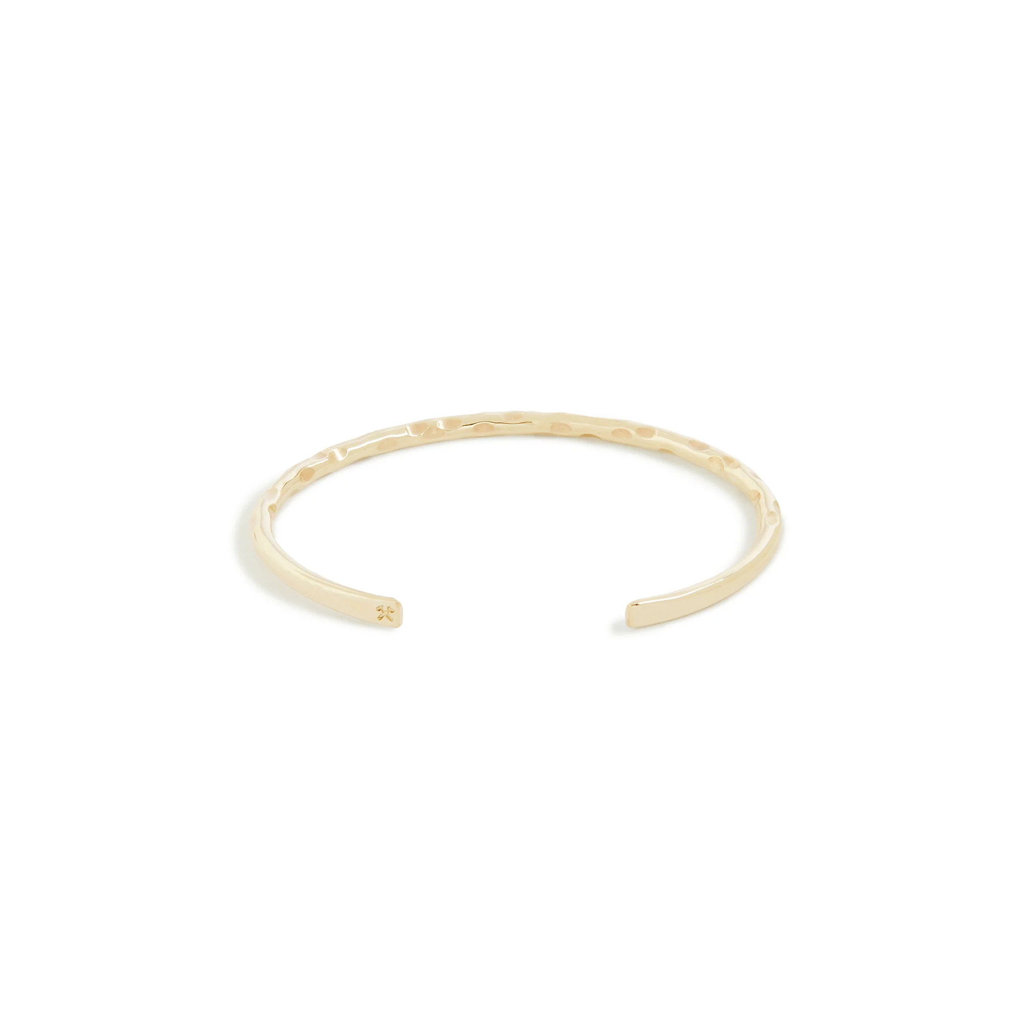 Solid Gold Gossamer Cuff - Image 3